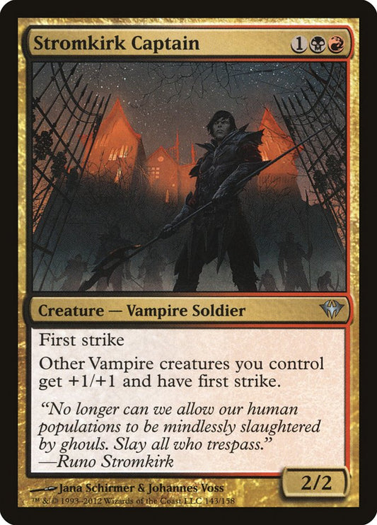 MTG Card Title: Stromkirk Captain DKA/143