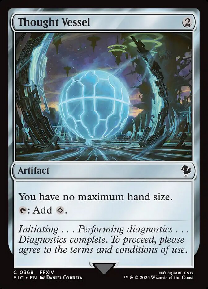 MTG Card Title: Thought Vessel FIC/368