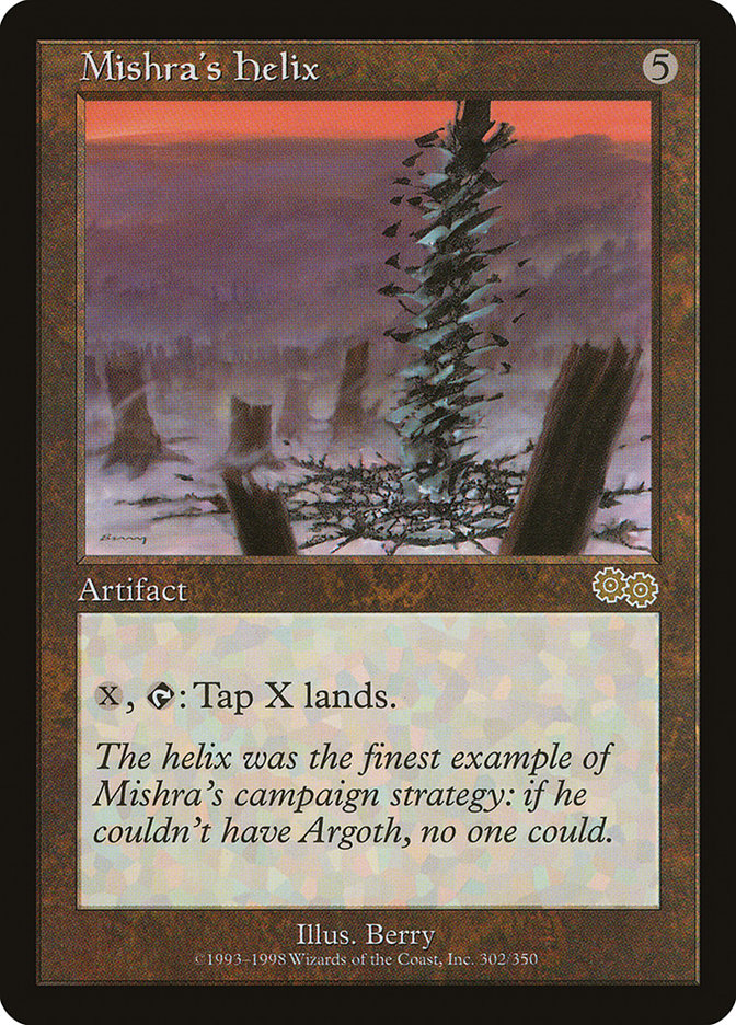 MTG Card Title: Mishra's Helix USG/302