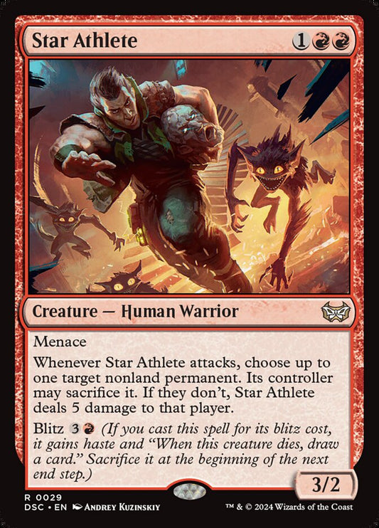 MTG Card Title: Star Athlete DSC/29