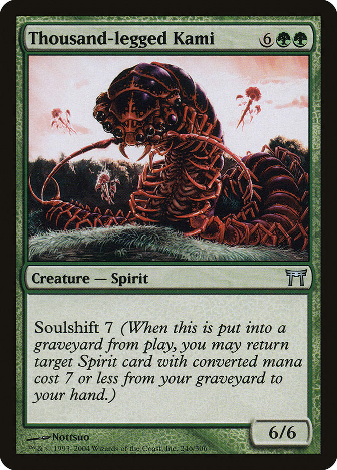 MTG Card Title: Thousand-legged Kami CHK/246