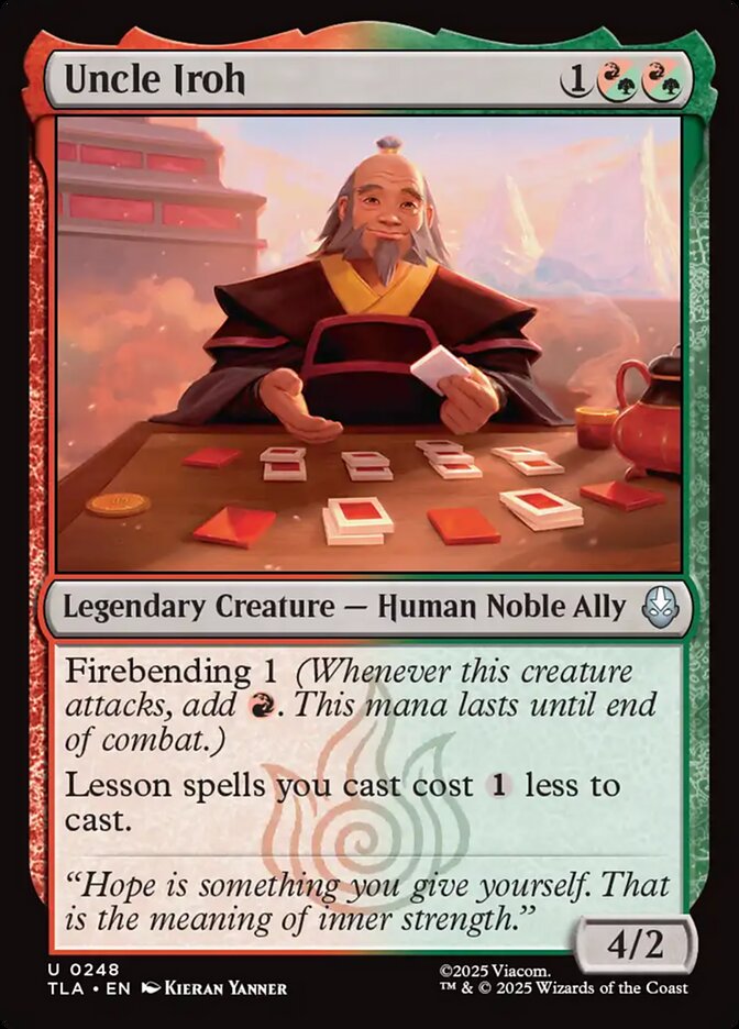 MTG Card Title: Uncle Iroh TLA/248