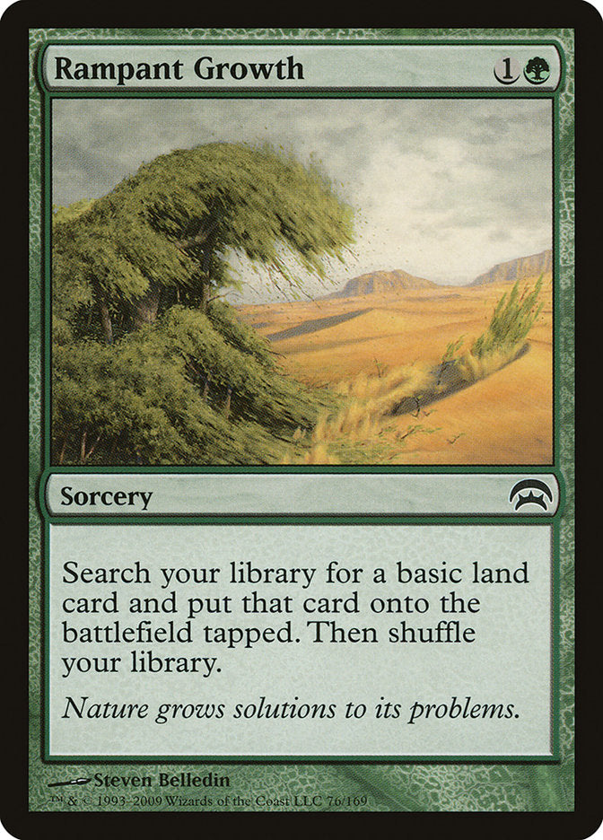 MTG Card Title: Rampant Growth HOP/76