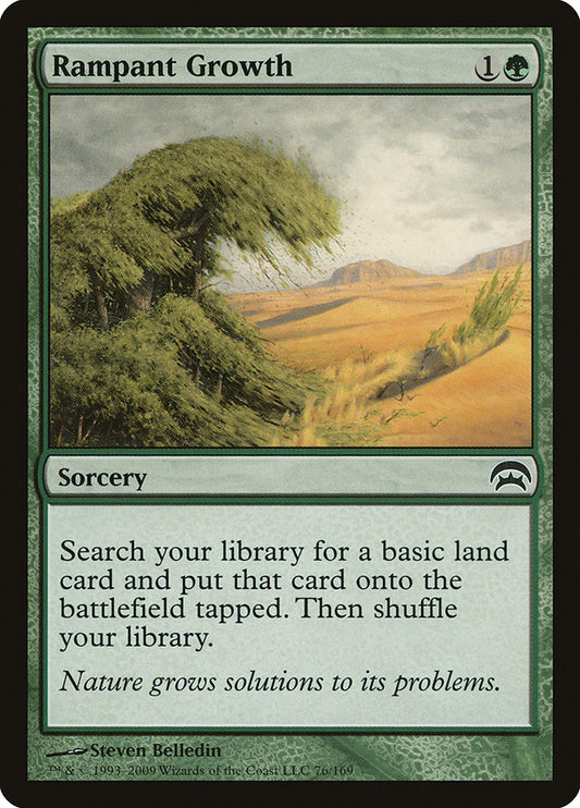 MTG Card Title: Rampant Growth HOP/76