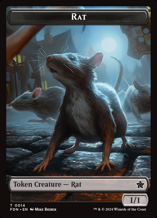 MTG Card Title: Rat TFDN/14