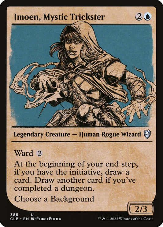 MTG Card Title: Imoen, Mystic Trickster CLB/385