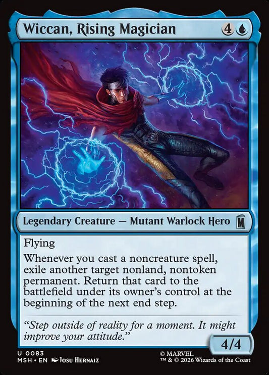 MTG Card Title: Wiccan, Rising Magician MSH/83