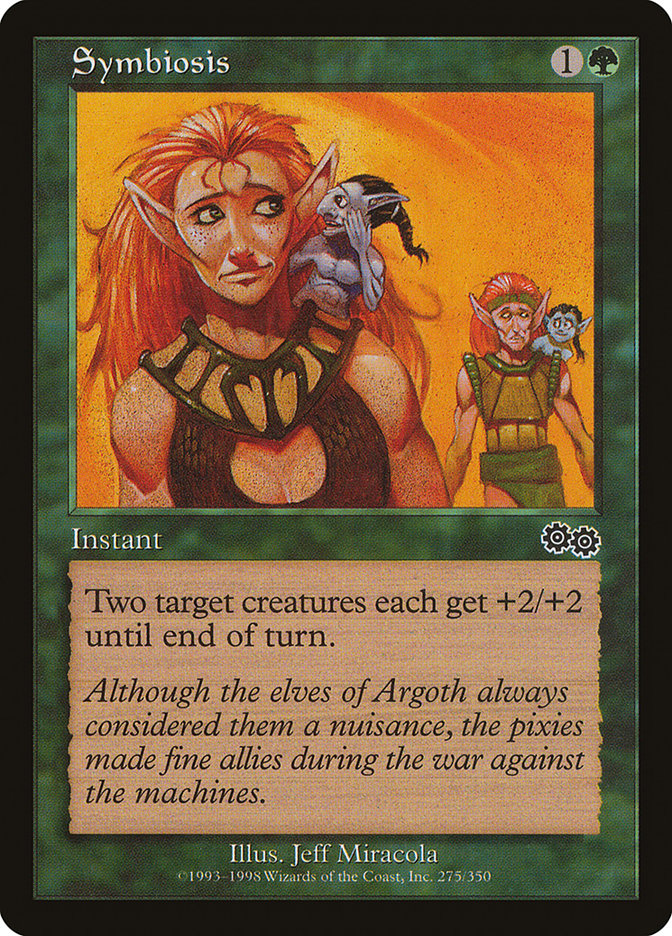 MTG Card Title: Symbiosis USG/275