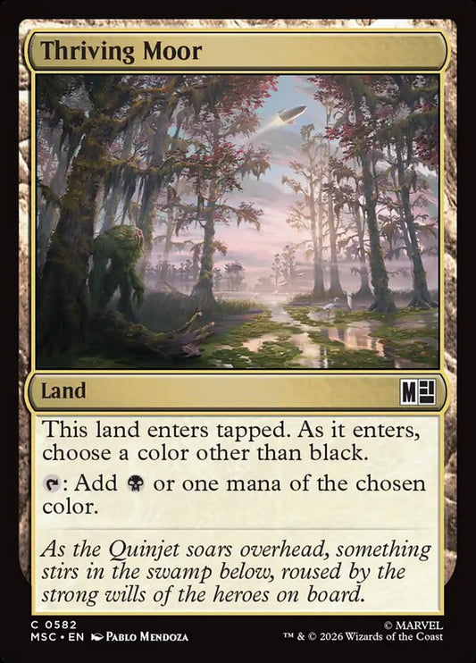 MTG Card Title: Thriving Moor MSC/582
