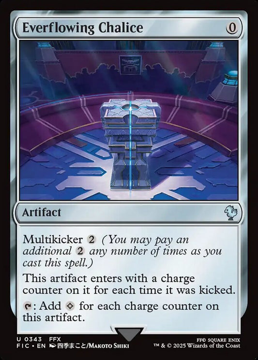 MTG Card Title: Everflowing Chalice FIC/343