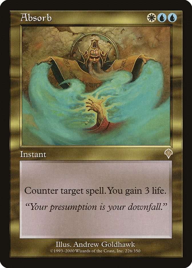 MTG Card Title: Absorb INV/226