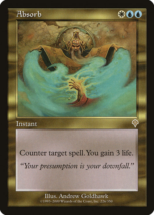 MTG Card Title: Absorb INV/226