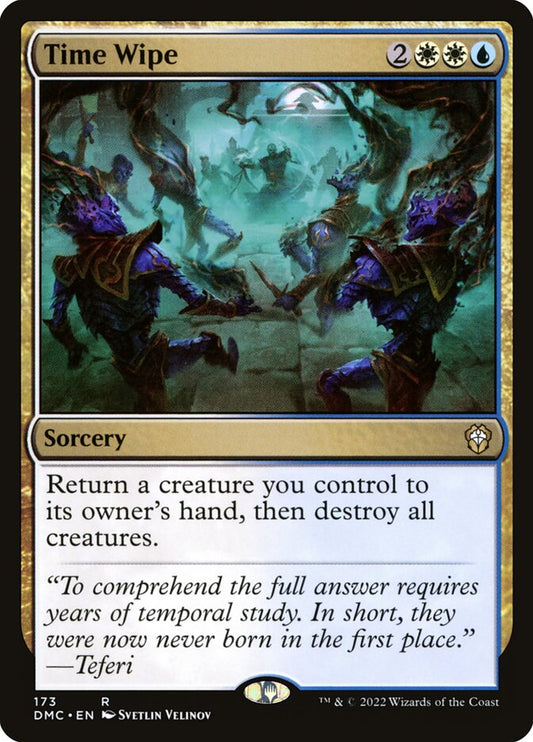 MTG Card Title: Time Wipe DMC/173