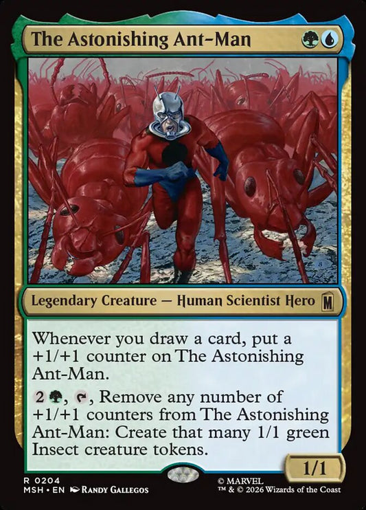 MTG Card Title: The Astonishing Ant-Man MSH/204