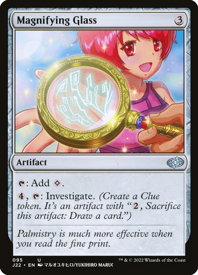 MTG Card Title: Magnifying Glass J22/95