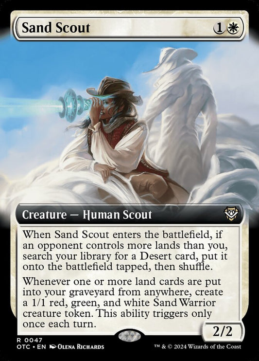MTG Card Title: Sand Scout OTC/47