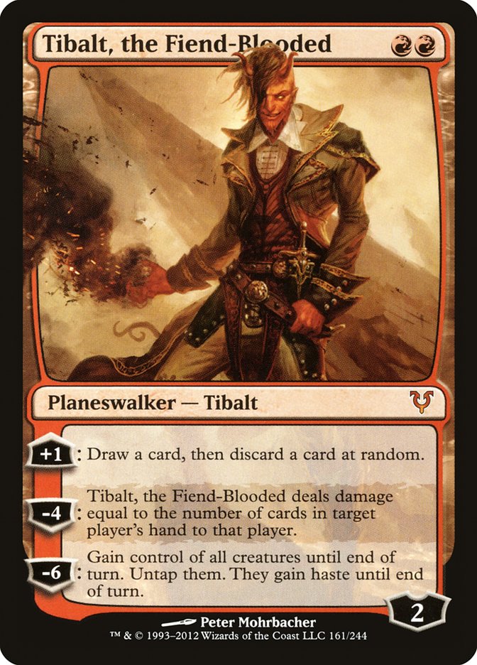 MTG Card Title: Tibalt, the Fiend-Blooded AVR/161