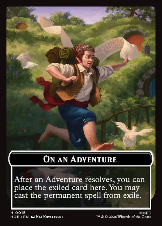 MTG Card Title: On an Adventure THOB/15