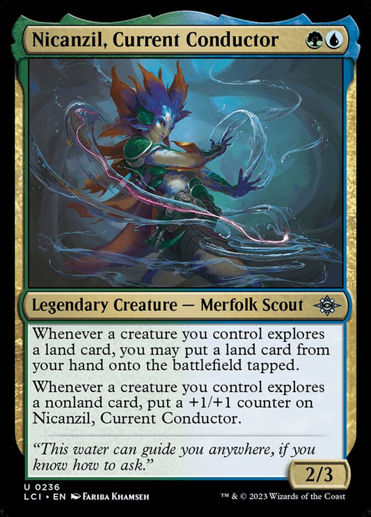 MTG Card Title: Nicanzil, Current Conductor LCI/236