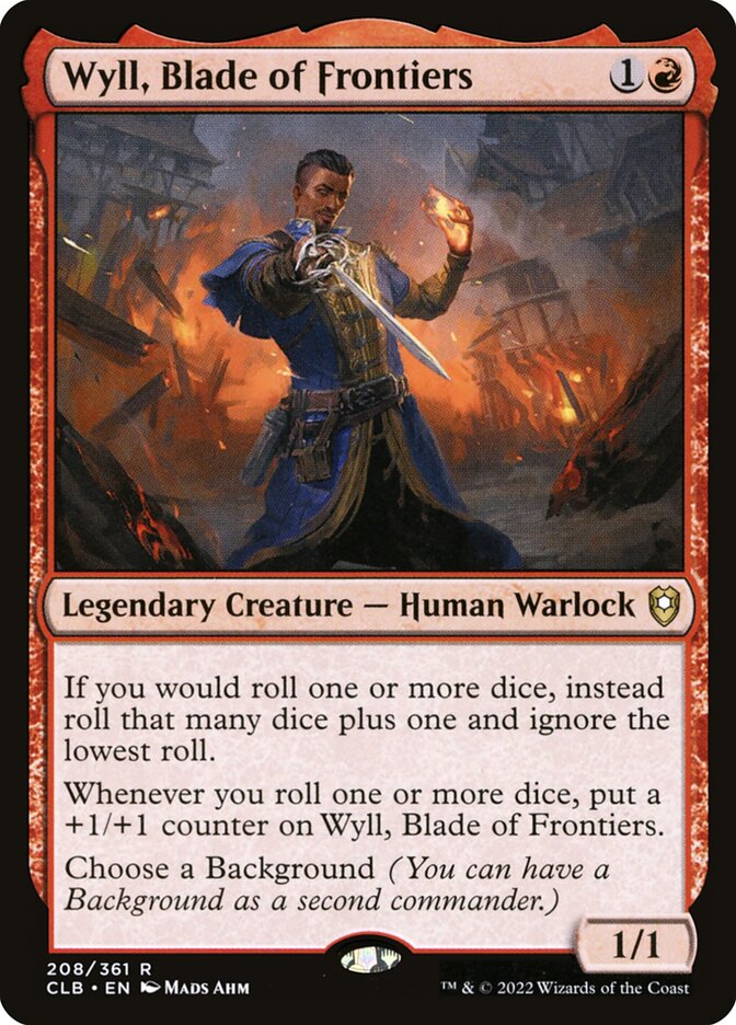 MTG Card Title: Wyll, Blade of Frontiers CLB/208