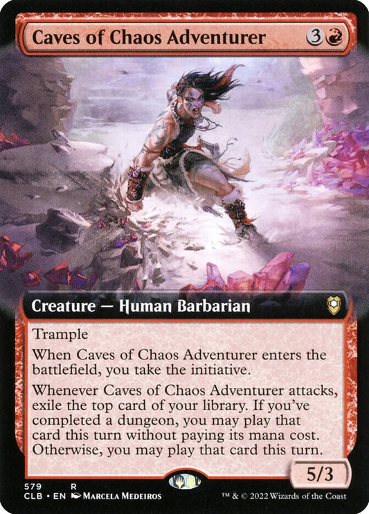 MTG Card Title: Caves of Chaos Adventurer CLB/579