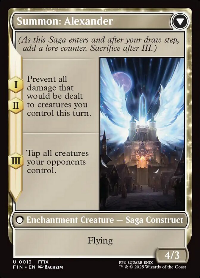 Crystal Fragments // Summon: Alexander FIN/13