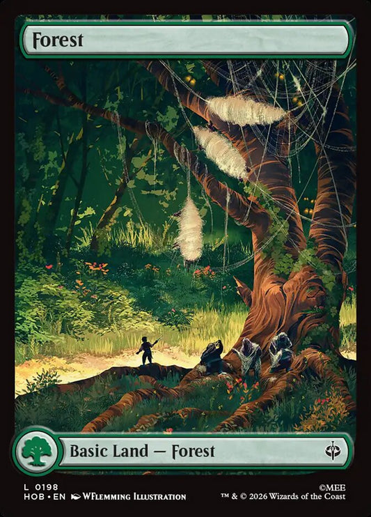 MTG Card Title: Forest HOB/198