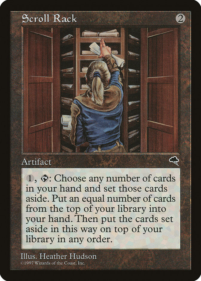 MTG Card Title: Scroll Rack TMP/308
