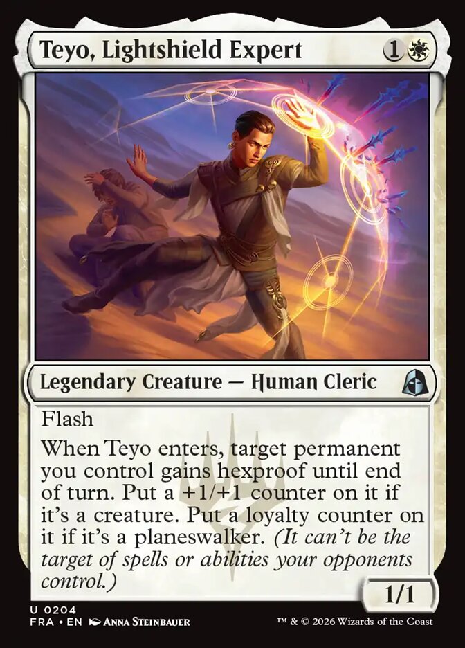 MTG Card Title: Teyo, Lightshield Expert FRA/204