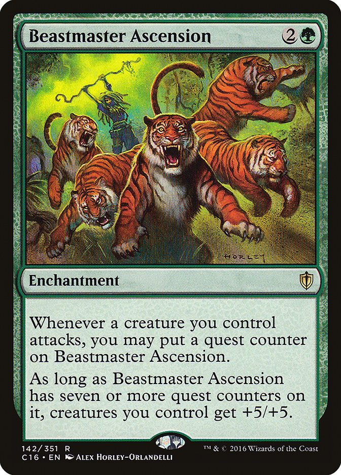 MTG Card Title: Beastmaster Ascension C16/142