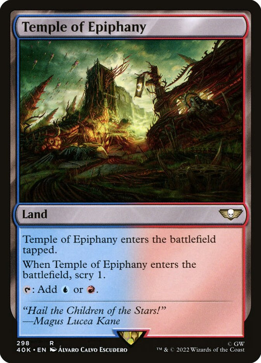 MTG Card Title: Temple of Epiphany 40K/298