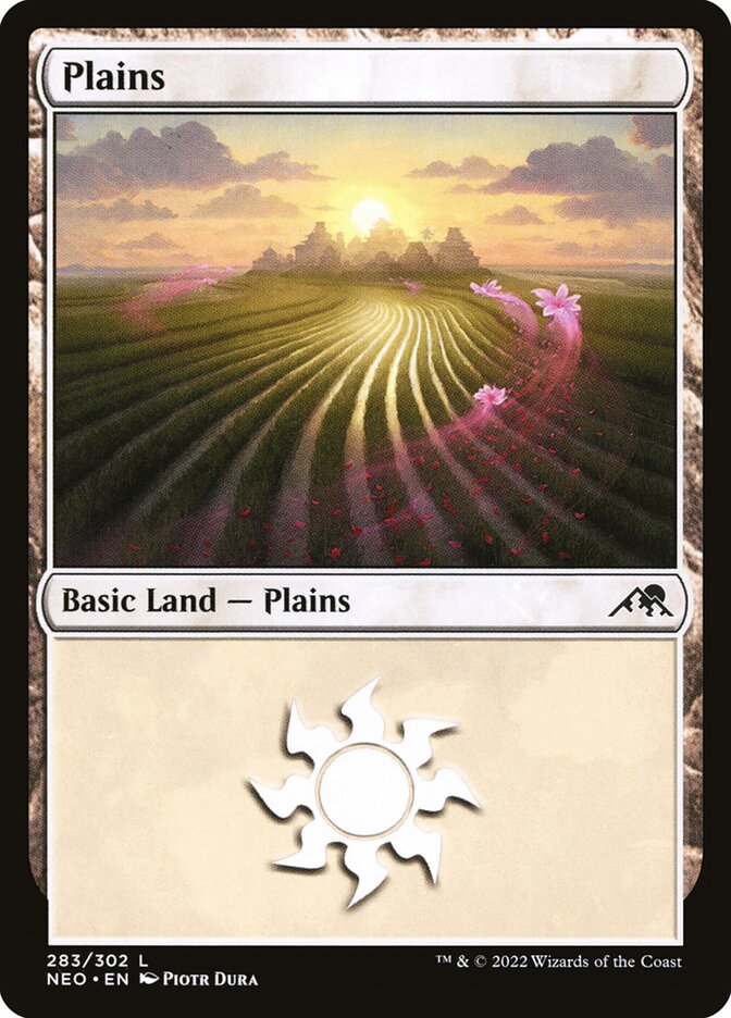 MTG Card Title: Plains NEO/283