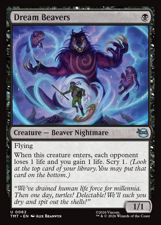 MTG Card Title: Dream Beavers TMT/62