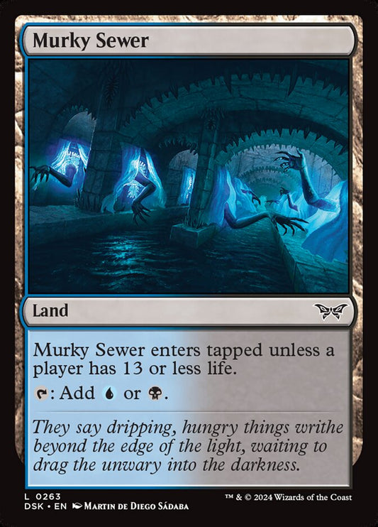 MTG Card Title: Murky Sewer DSK/263