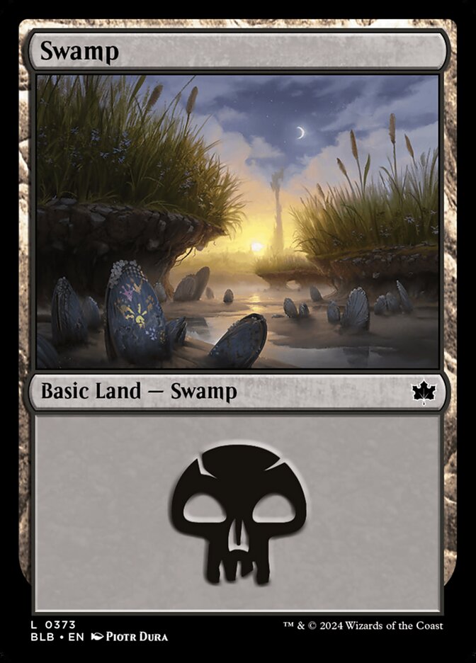 MTG Card Title: Swamp BLB/373