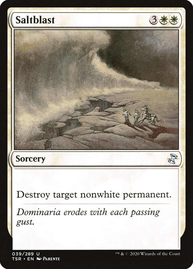 MTG Card Title: Saltblast TSR/39