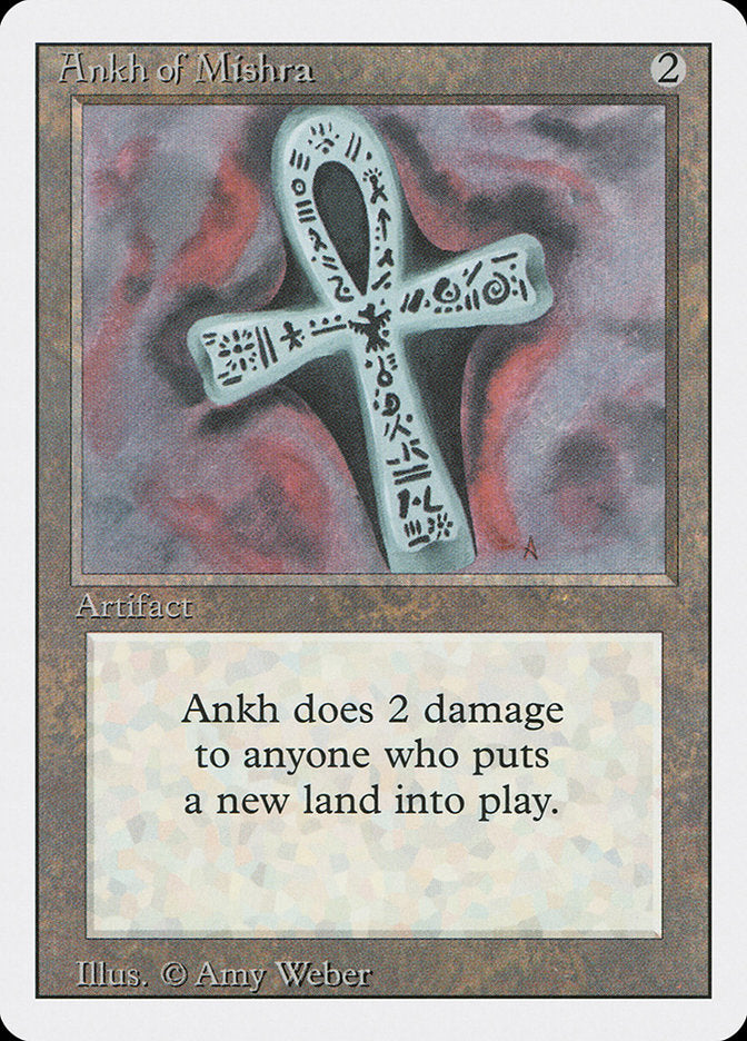 MTG Card Title: Ankh of Mishra 3ED/233