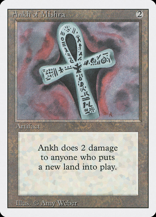 MTG Card Title: Ankh of Mishra 3ED/233