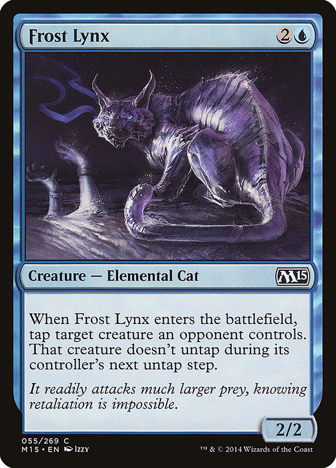 MTG Card Title: Frost Lynx M15/55