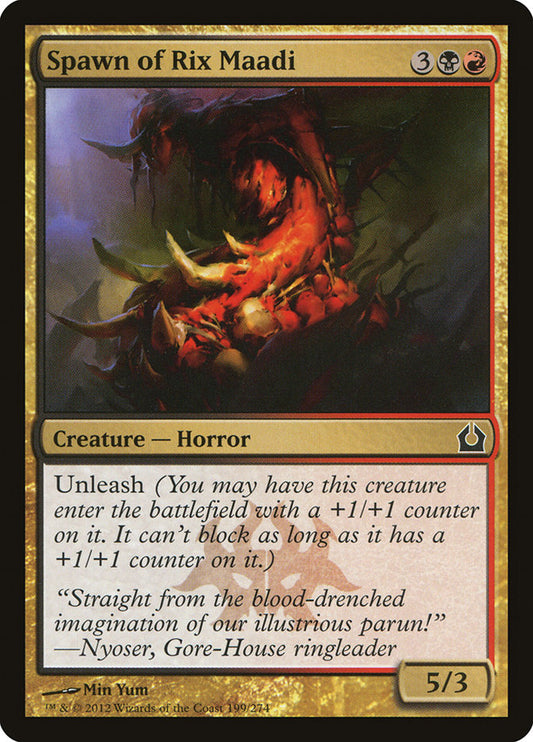 MTG Card Title: Spawn of Rix Maadi RTR/199