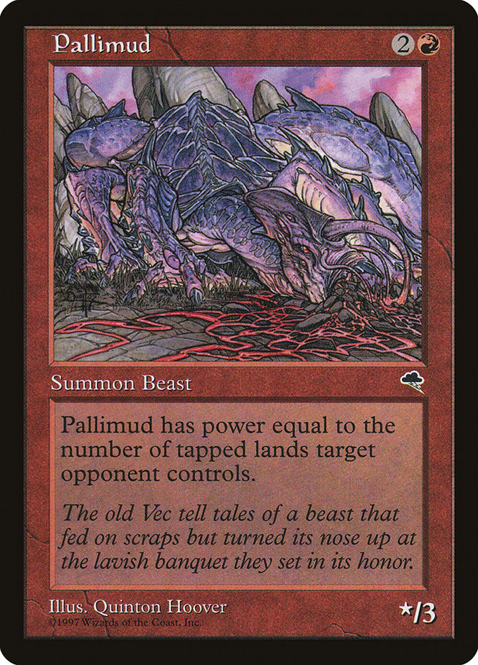 MTG Card Title: Pallimud TMP/195