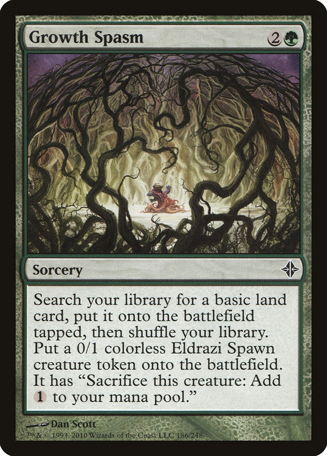 MTG Card Title: Growth Spasm ROE/186