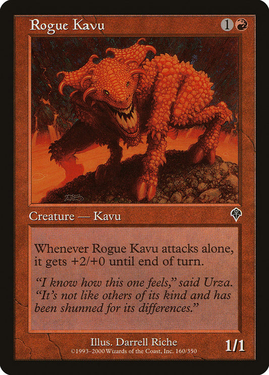 MTG Card Title: Rogue Kavu INV/160