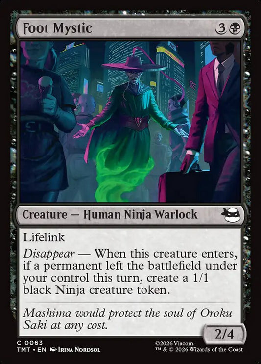 MTG Card Title: Foot Mystic TMT/63