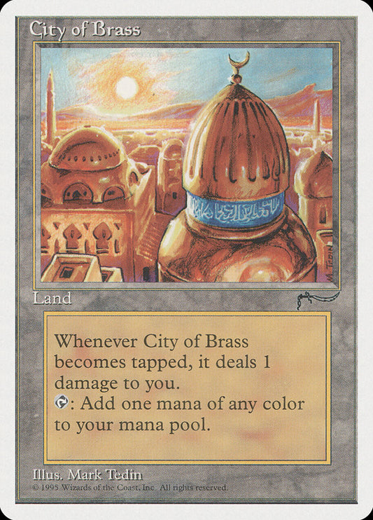 MTG Card Title: City of Brass CHR/112