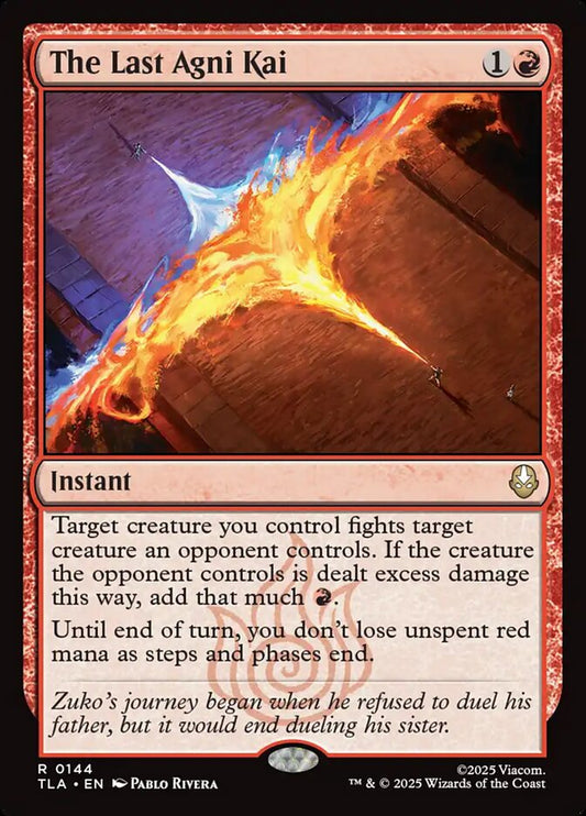 MTG Card Title: The Last Agni Kai TLA/144