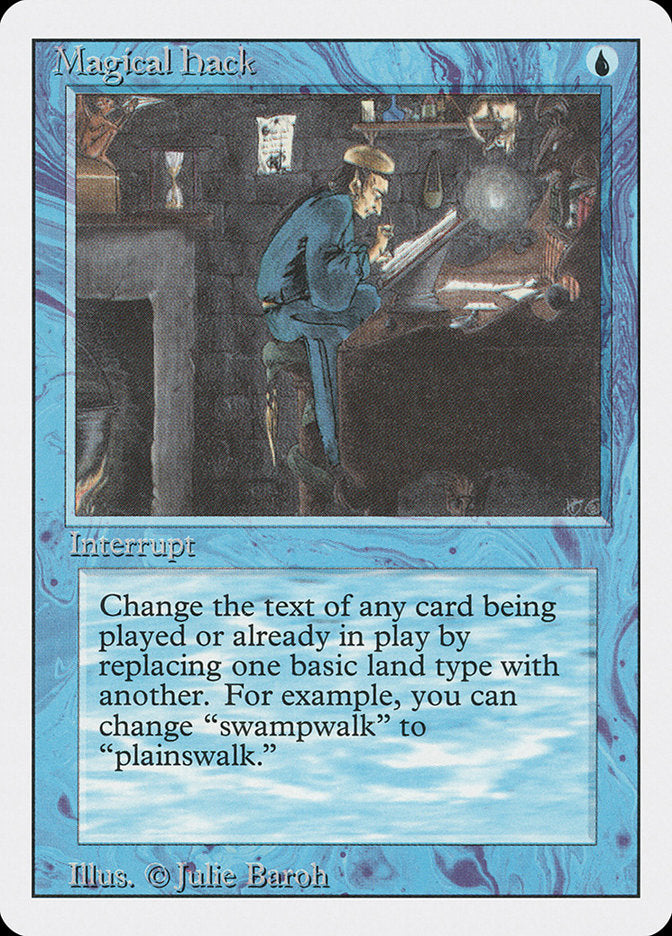 MTG Card Title: Magical Hack 3ED/65