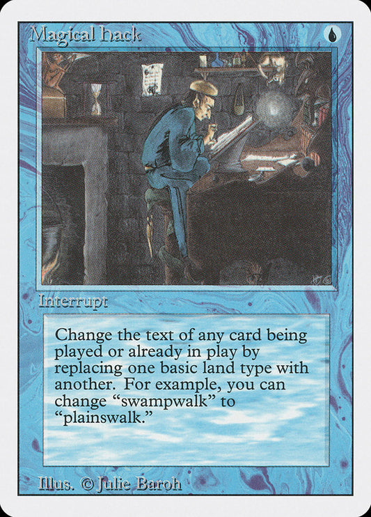 MTG Card Title: Magical Hack 3ED/65