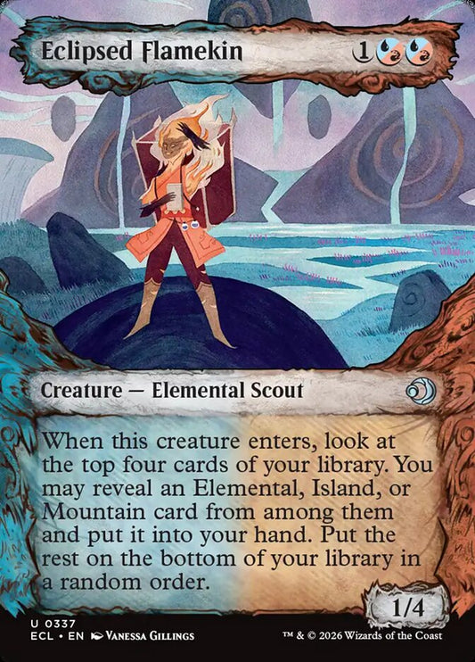 MTG Card Title: Eclipsed Flamekin ECL/337