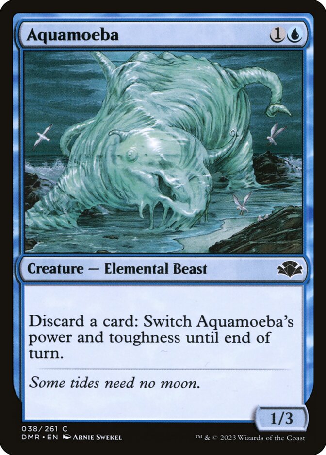 MTG Card Title: Aquamoeba DMR/38